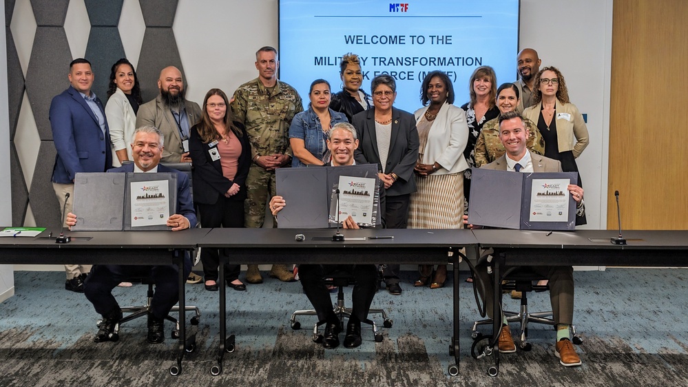JBSA leadership signs MOU with San Antonio leaders