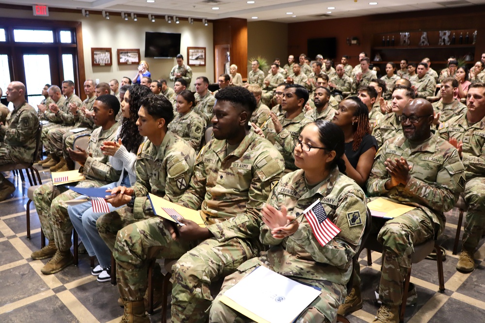 Fort Johnson becomes first installation to host virtual naturalization