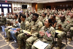 Fort Johnson becomes first installation to host virtual naturalization