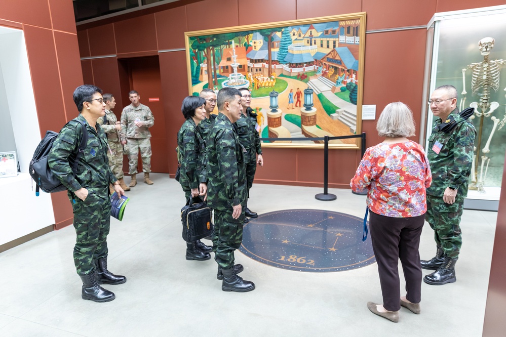 Delegation of Royal Thai Army Officers Tour