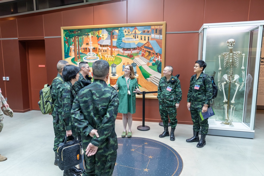 Delegation of Royal Thai Army Officers Tour