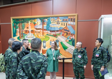 Delegation of Royal Thai Army Officers Tour