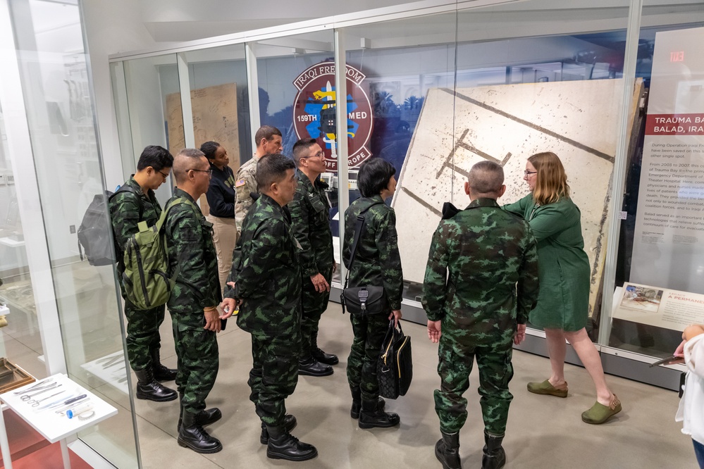 Delegation of Royal Thai Army Officers Tour