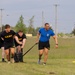 Cadet Troop Leadership Physical Training with 10th Mountain Division Command Team
