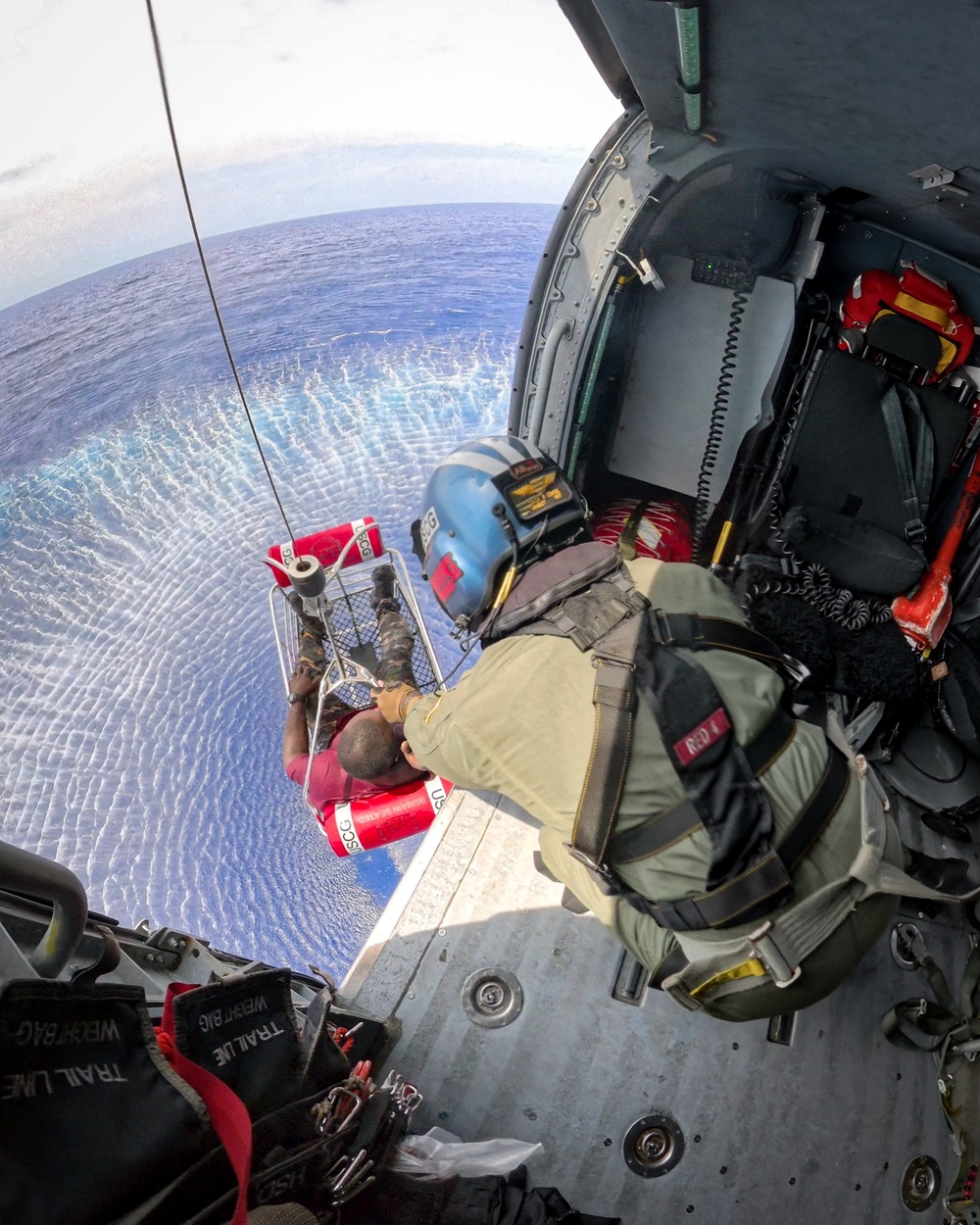 Coast Guard aircrew locates, rescues 2 from disabled vessel off Samana Cay, Bahamas