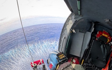 Coast Guard aircrew locates, rescues 2 from disabled vessel off Samana Cay, Bahamas