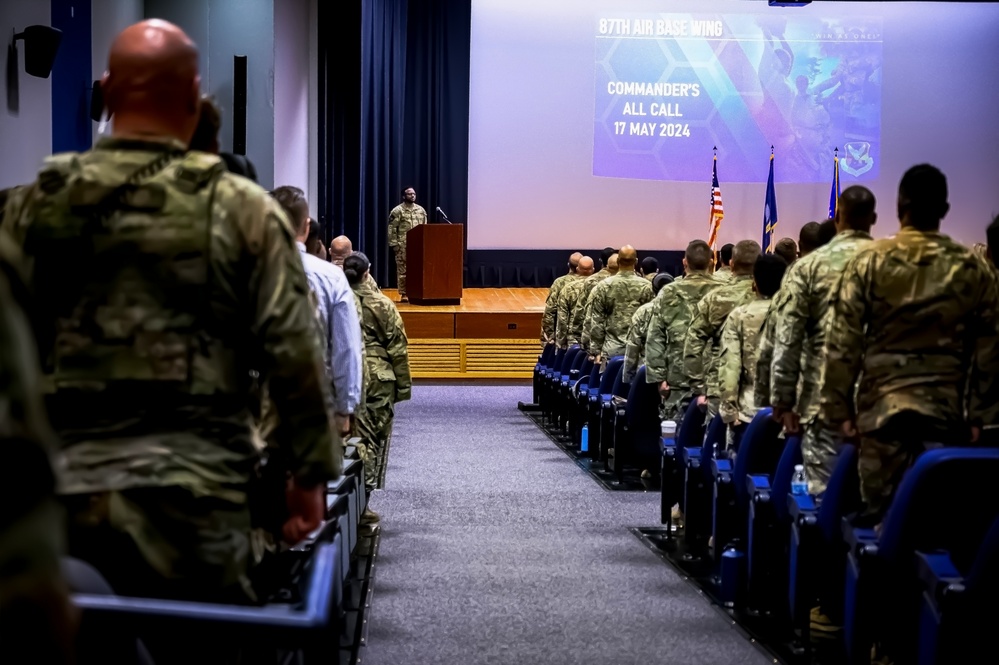 87th Air Base Wing All Call
