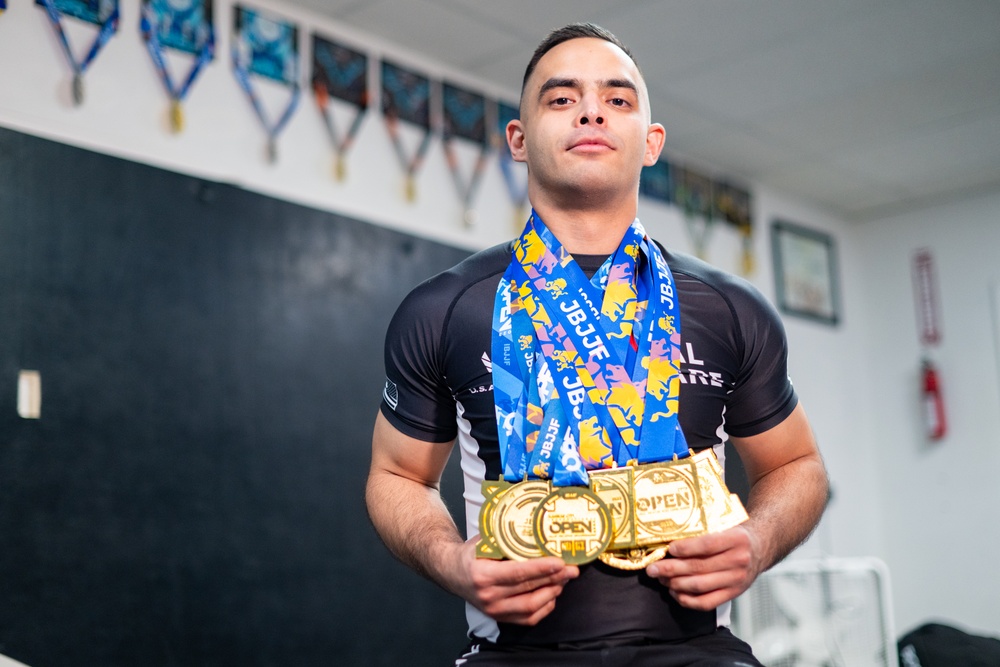 375th CES firefighter uses Brazilian Jiu-Jitsu to represent Air Force