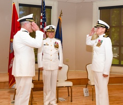 Ceremony held for change of command of NMRTC CL, change of
directorship of NMCCL