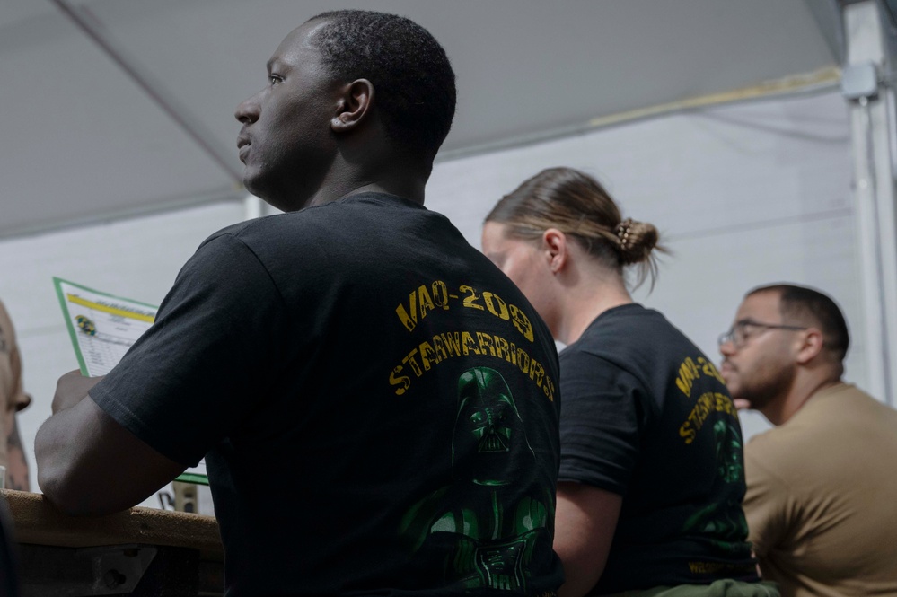 Fighters from Tyndall fly for Checkered Flag