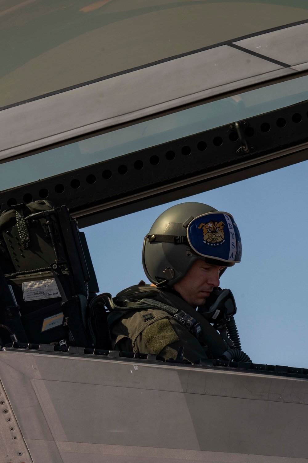 Fighters from Tyndall fly for Checkered Flag