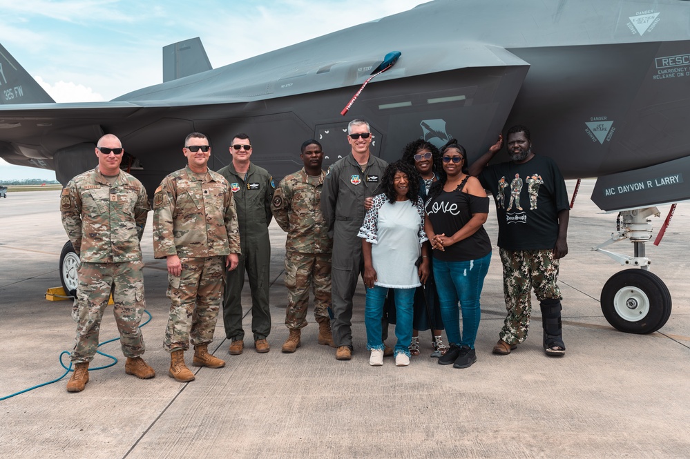 Tyndall Air Force Base hosts Thunderbirds meet-and-greet