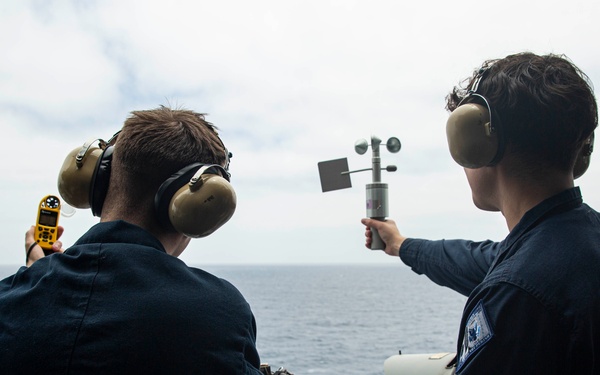 Aerographer's Mates conduct weather operations