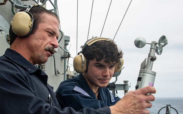 Aerographer's Mates conduct weather operations