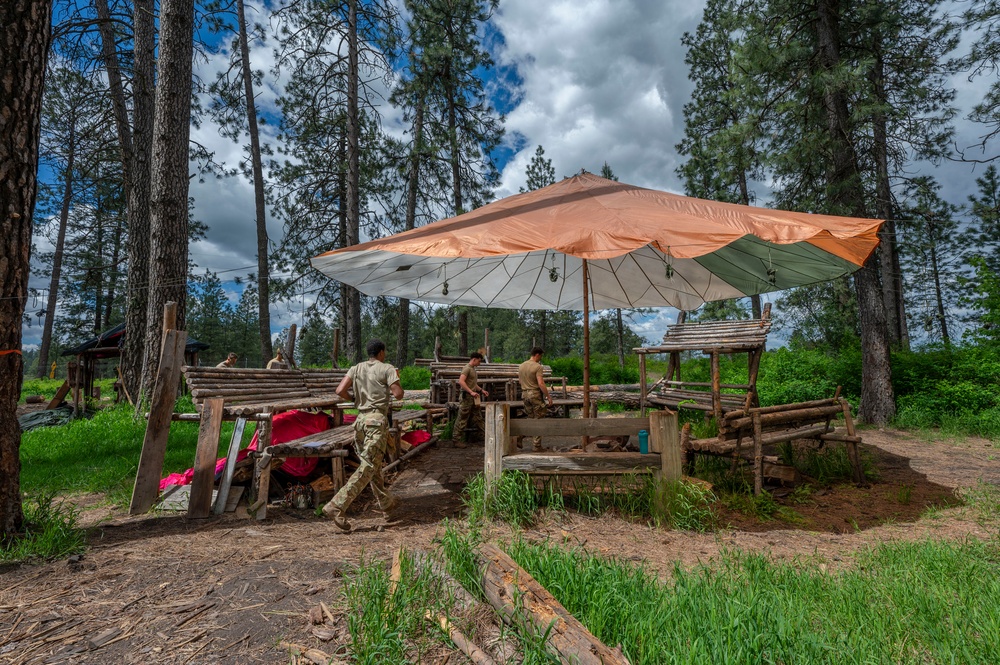 Survival, Evasion, Resistance, and Escape pre-team training exercise