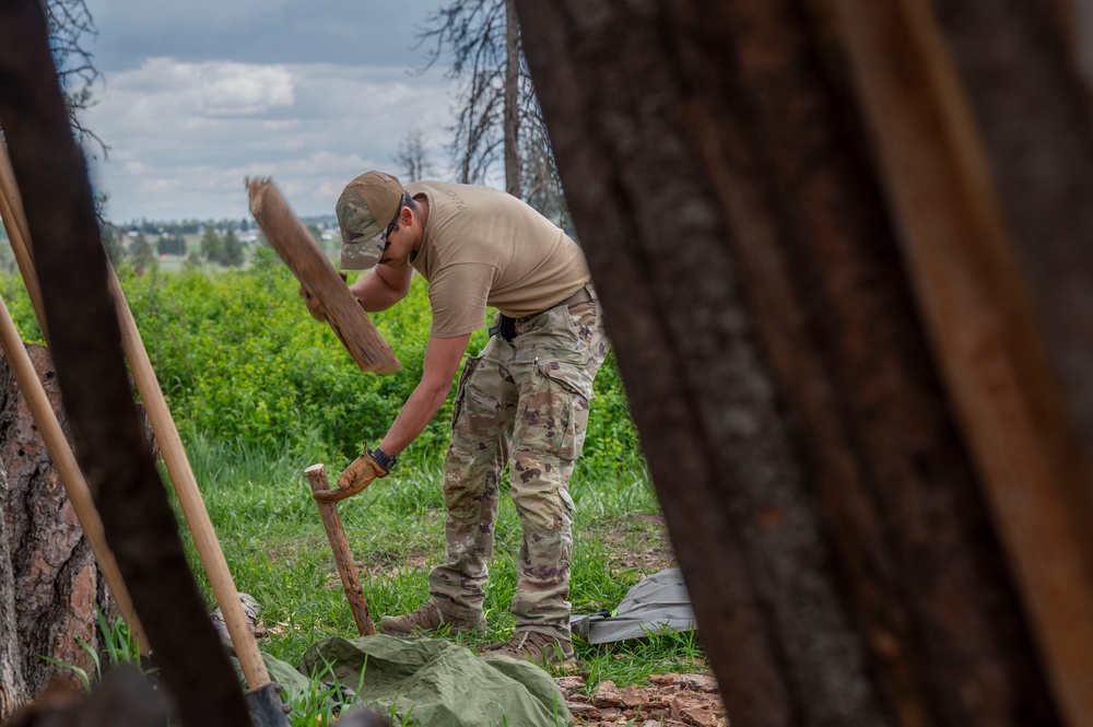 Survival, Evasion, Resistance, and Escape pre-team training exercise