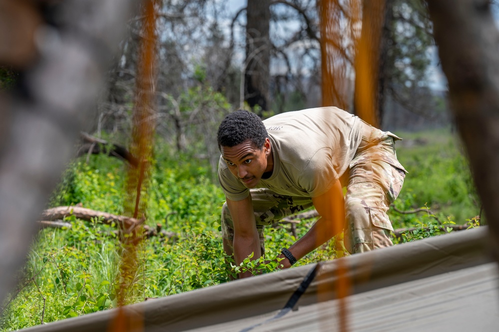Survival, Evasion, Resistance, and Escape pre-team training exercise