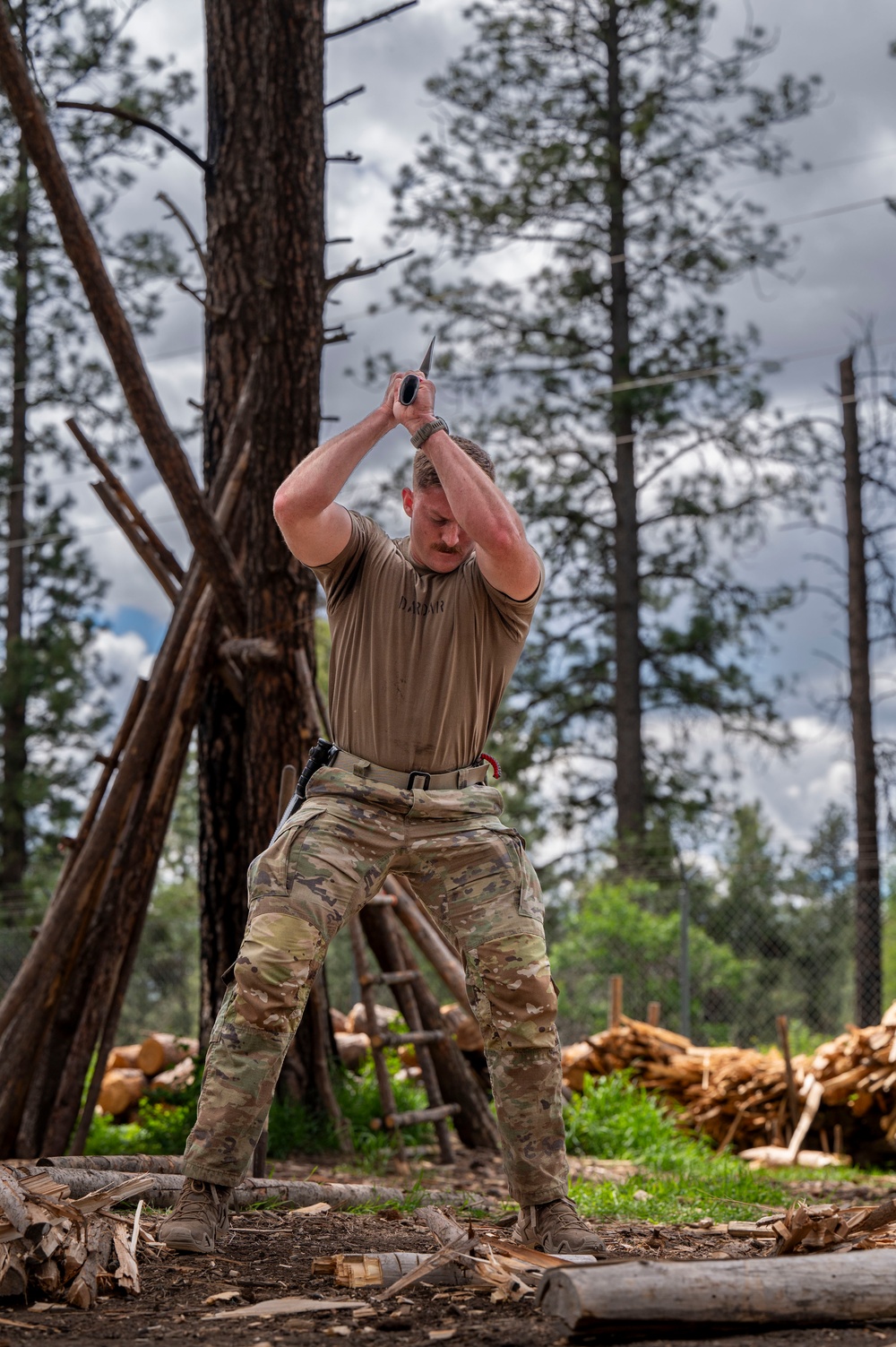 Survival, Evasion, Resistance, and Escape pre-team training exercise