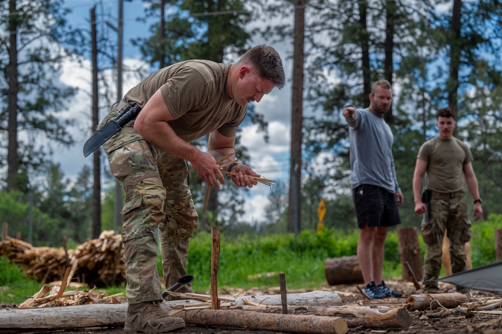 Survival, Evasion, Resistance, and Escape pre-team training exercise