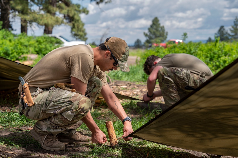 Survival, Evasion, Resistance, and Escape pre-team training exercise