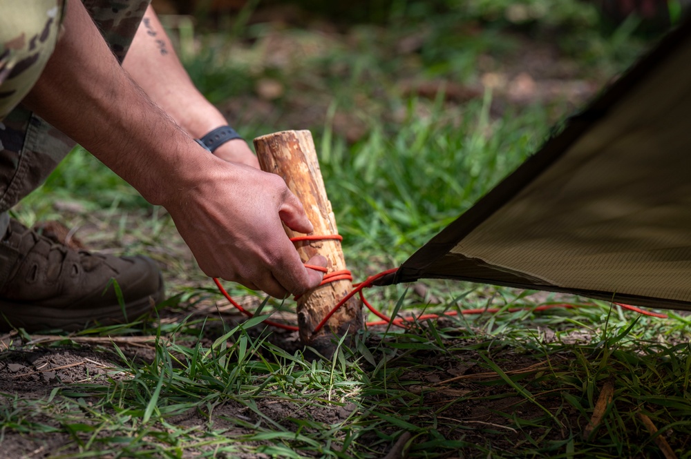 Survival, Evasion, Resistance, and Escape pre-team training exercise