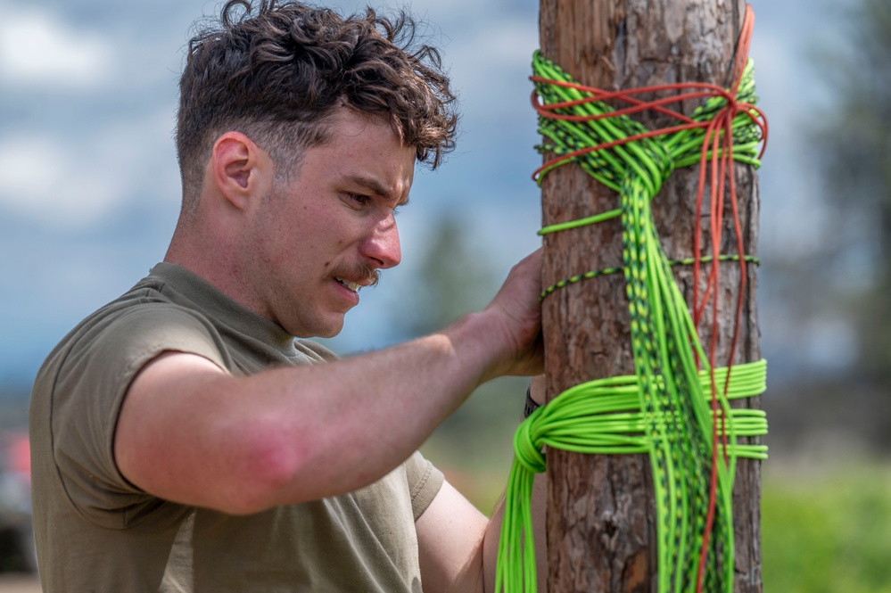 Survival, Evasion, Resistance, and Escape pre-team training exercise