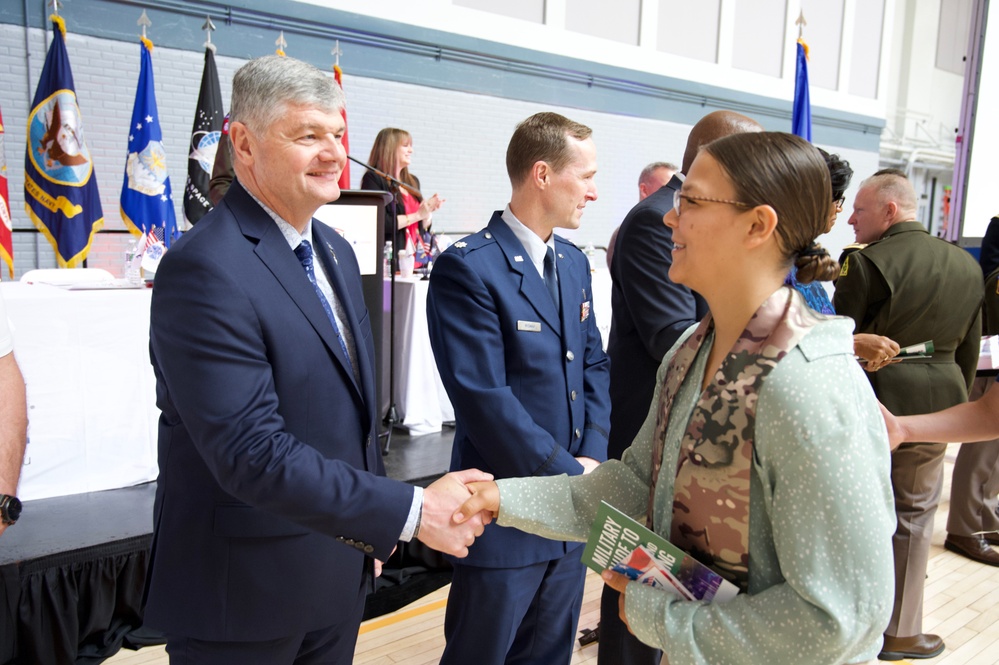 Connecticut National Guard hosts “Our Community Salutes” high school enlistee recognition ceremony