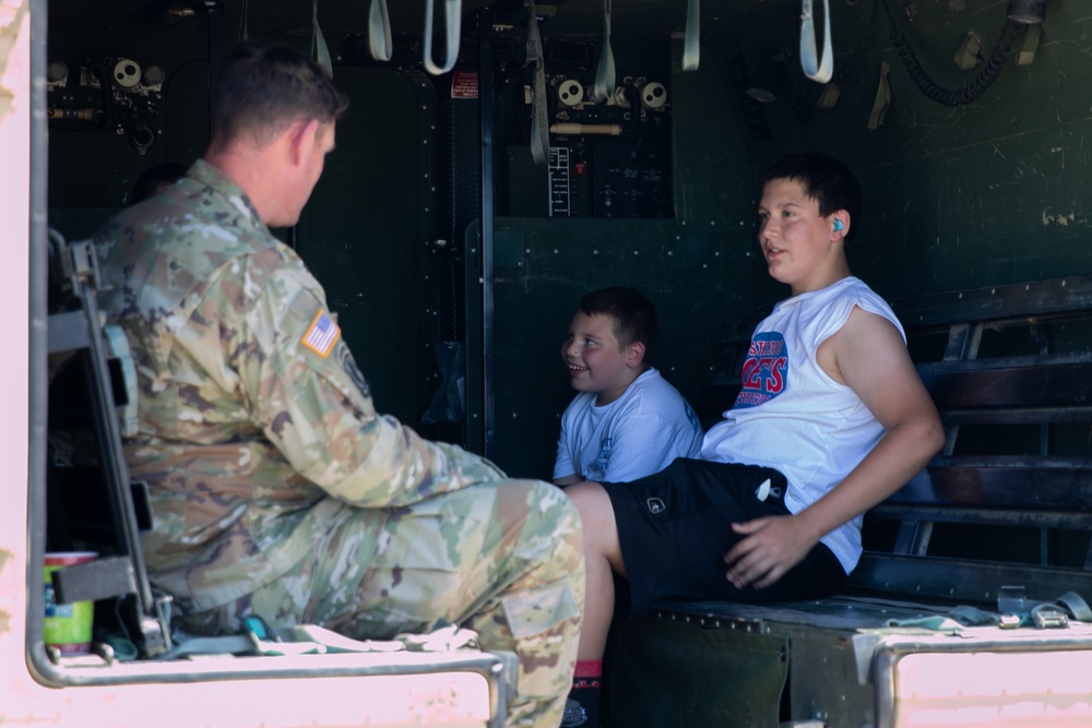 75th Field Artillery Brigade participates in Lawton Armed Forces Day Parade