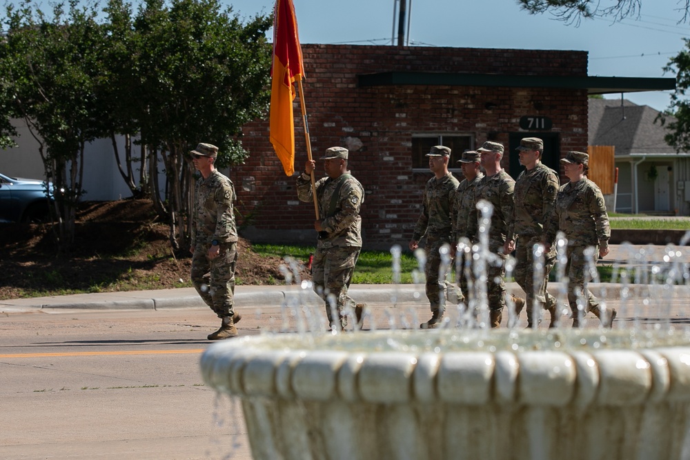 75th Field Artillery Brigade participates in Lawton Armed Forces Day Parade