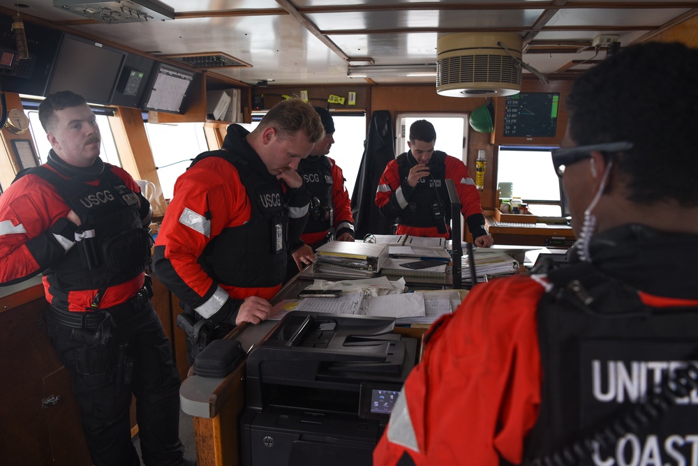 USCGC Alex Haley (WMEC 39) Alaska Patrol 2024