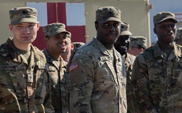 75th Field Artillery Brigade participates in Lawton Armed Forces Day Parade