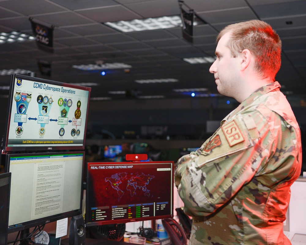 16th Air Force Airmen perform Command and Control