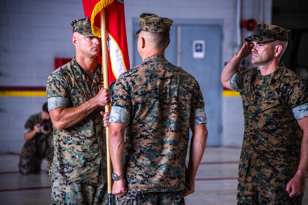 Marine Unmanned Aerial Vehicle Squadron 3 Change of Command Ceremony