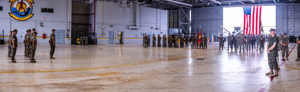 Marine Unmanned Aerial Vehicle Squadron 3 Change of Command Ceremony