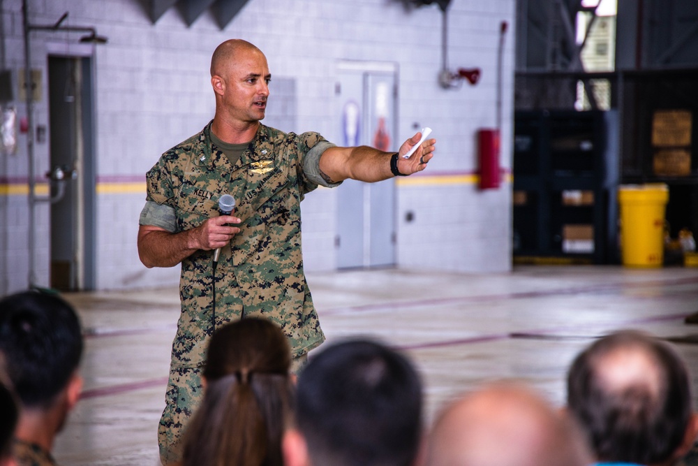 Marine Unmanned Aerial Vehicle Squadron 3 Change of Command Ceremony