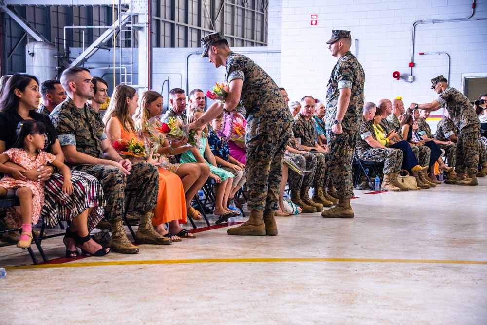 Marine Unmanned Aerial Vehicle Squadron 3 Change of Command Ceremony