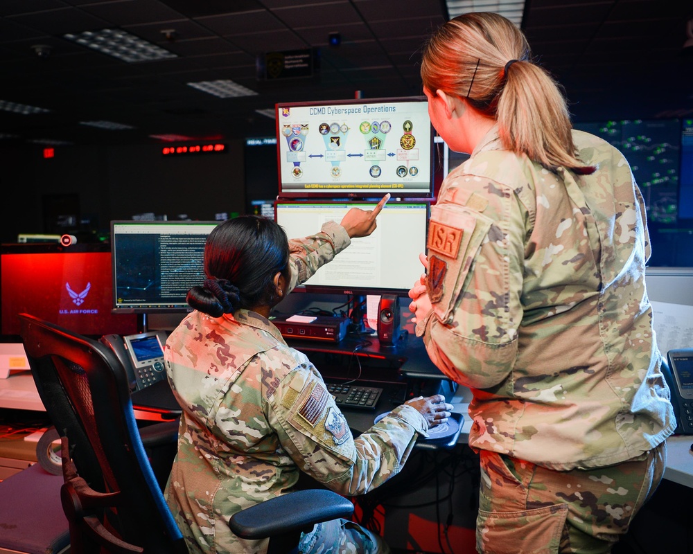 16th Air Force Airmen perform Command and Control