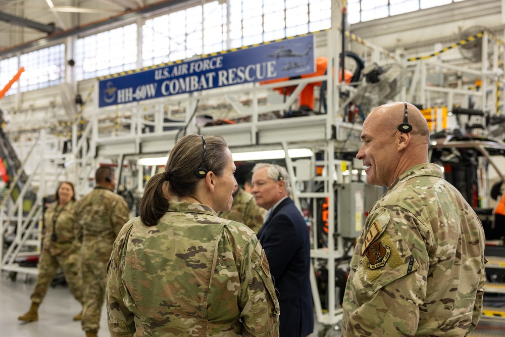 New York Air National Guard visits Sikorsky Aircraft Headquarters