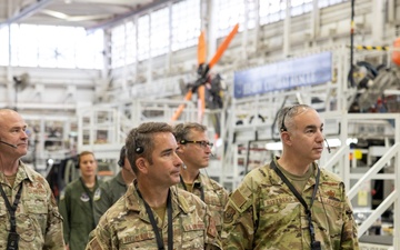 New York Air National Guard visits Sikorsky Aircraft Headquarters