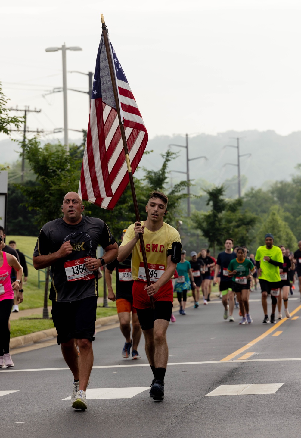 Runners conquer Hospital Hill during 17th Annual Marine Corps Historic Half