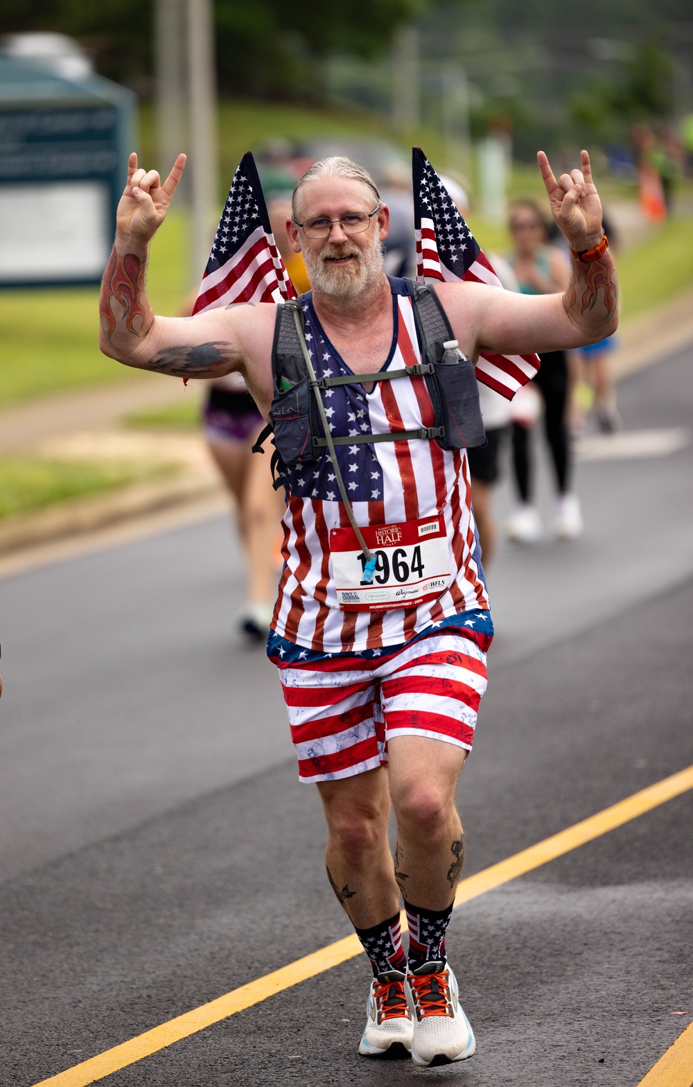 Runners conquer Hospital Hill during 17th Annual Marine Corps Historic Half