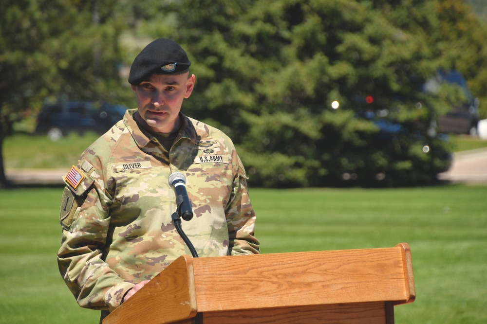 918th welcomes new commander