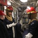 USS Ralph Johnson conducts training drill