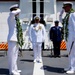 U.S. Coast Guard Cutter Waesche holds a change of command ceremony
