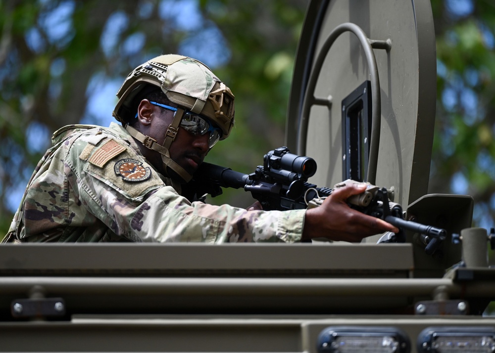 30th Security Forces Squadron Trains with Santa Barbara Sheriff's Office