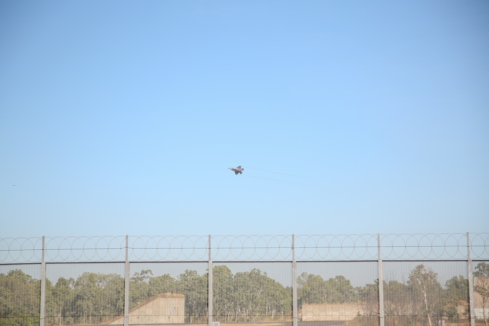 U.S. Marine Corps and Australian F-35 Pilots Fly Side-by-Side