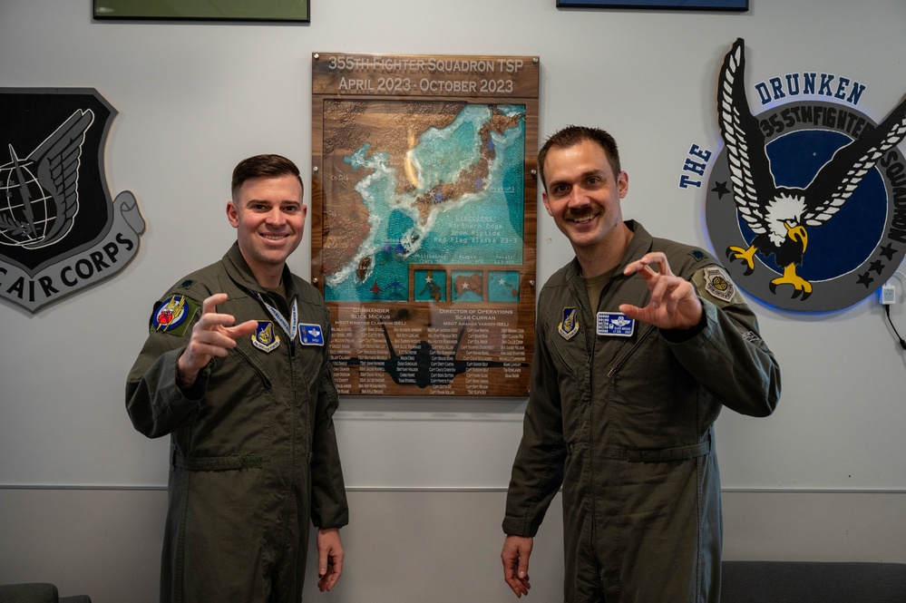 355th Fighter Squadron and 356th Fighter Squadron hold change of commands