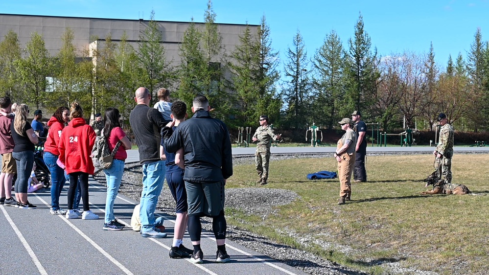 K-9 Demo during Police Week