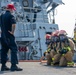 USS Russell (DDG 59) runs a general quarters drill