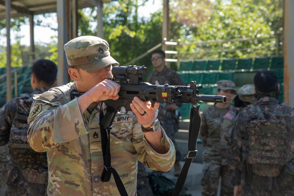 ROK-U.S. Combined Firearm Familiarization Training